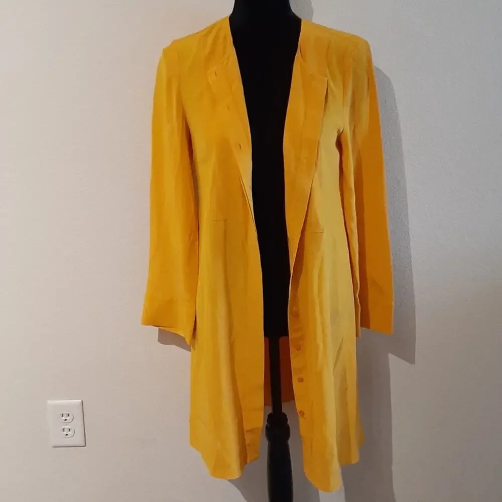 TORY BURCH sz 4 100% silk dress, $498.00 (defects)